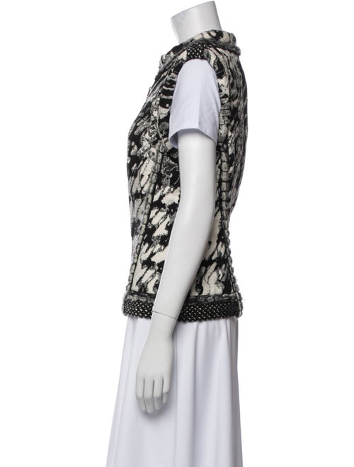 Escada Silk Printed Vest