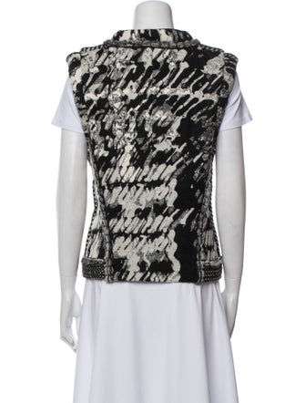 Escada Silk Printed Vest