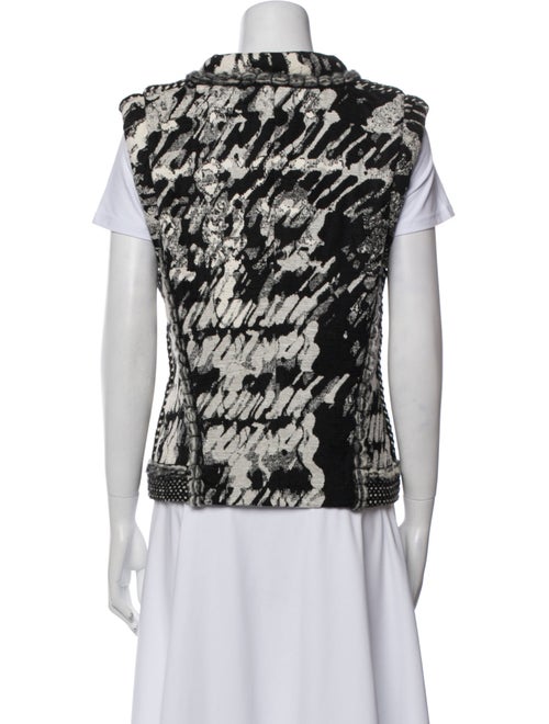 Escada Silk Printed Vest