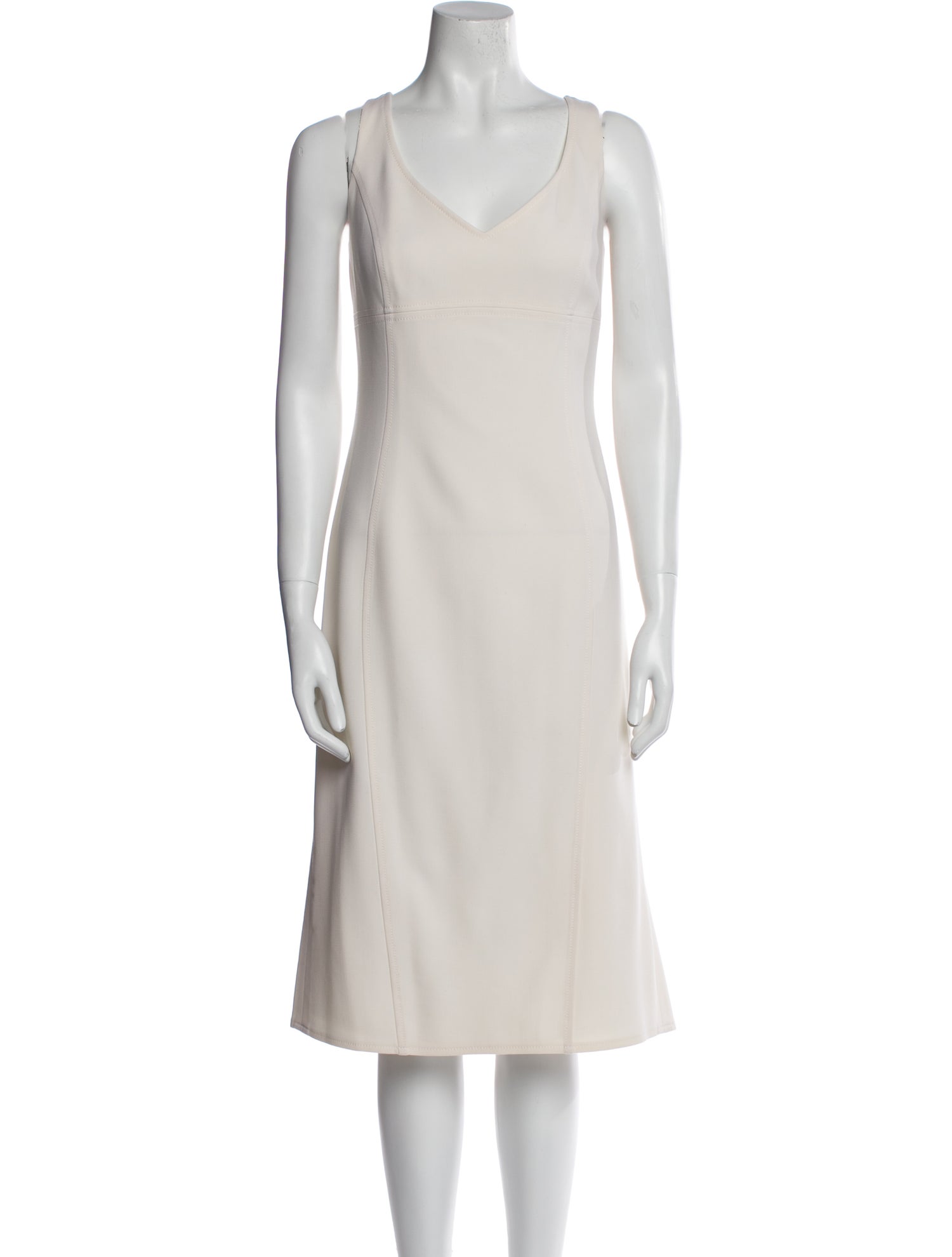Escada Wool Midi Length Dress