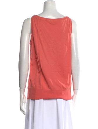 Escada Scoop Neck Sleeveless Top