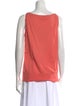 Escada Scoop Neck Sleeveless Top