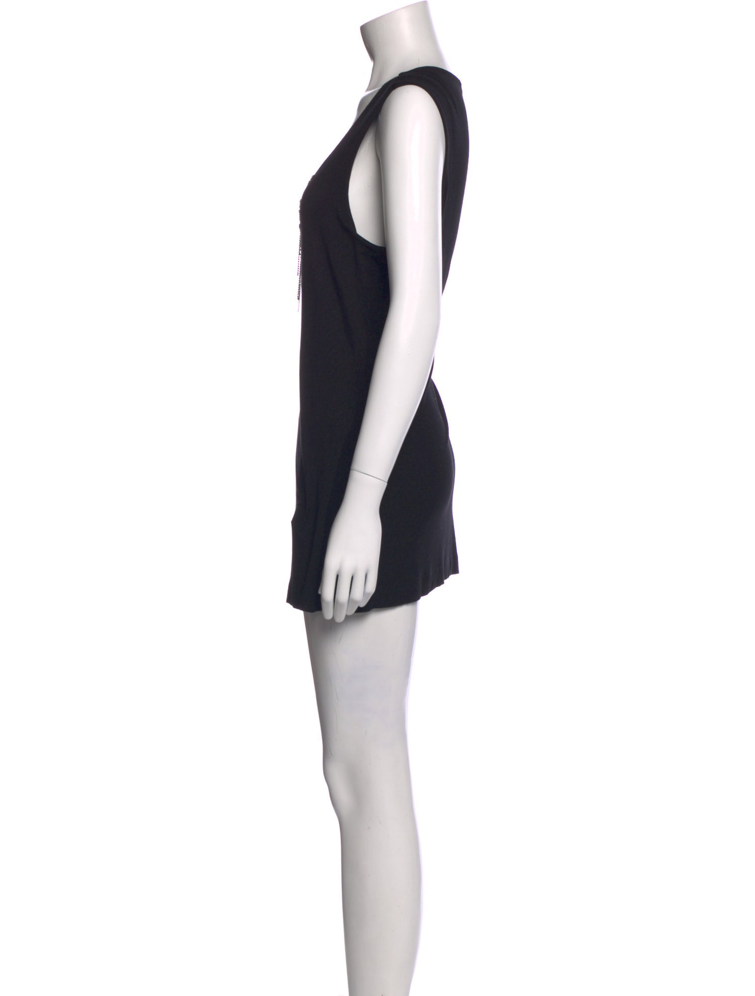 Escada Scoop Neck Sleeveless Tunic