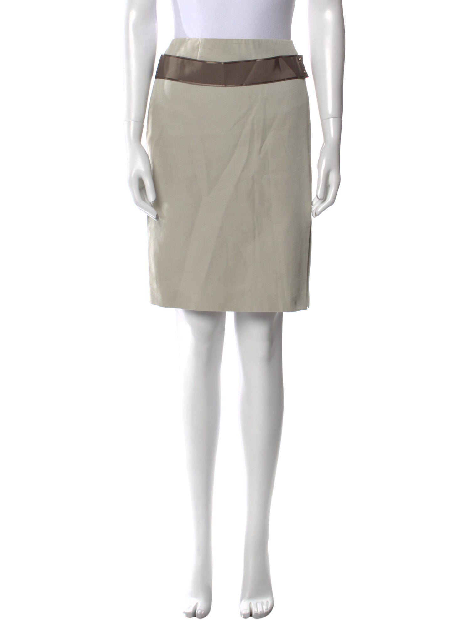 Escada Silk Knee-Length Skirt