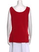 Escada Cowl Neck Sleeveless Top