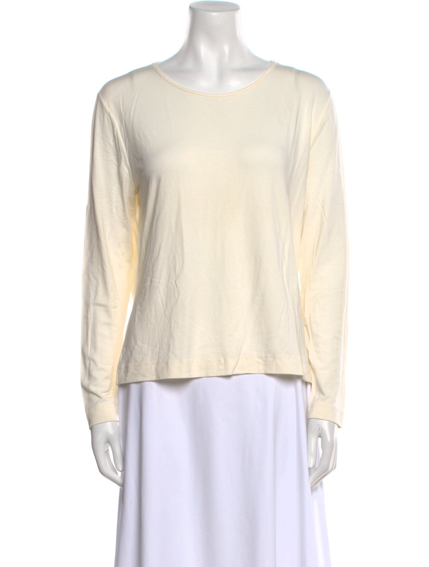 Escada Scoop Neck Long Sleeve Sweatshirt