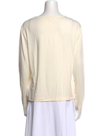 Escada Scoop Neck Long Sleeve Sweatshirt