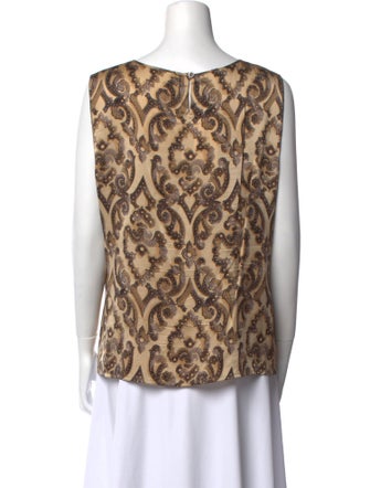 Escada Silk Printed Blouse