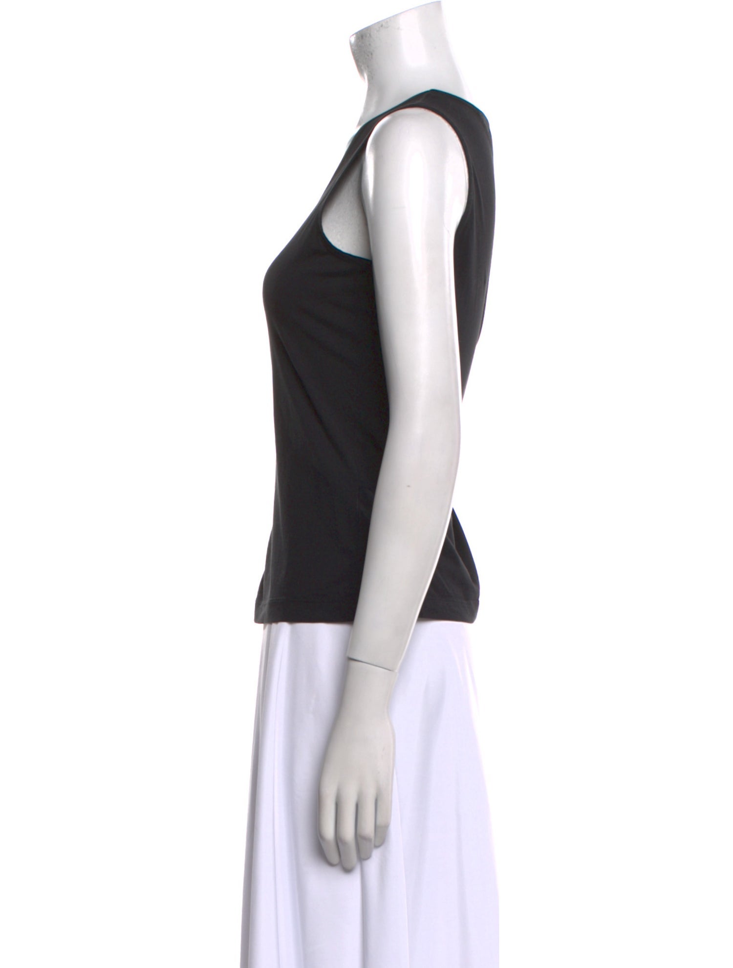Escada Scoop Neck Sleeveless Top