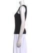 Escada Scoop Neck Sleeveless Top