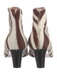 Escada Ponyhair Animal Print Boots