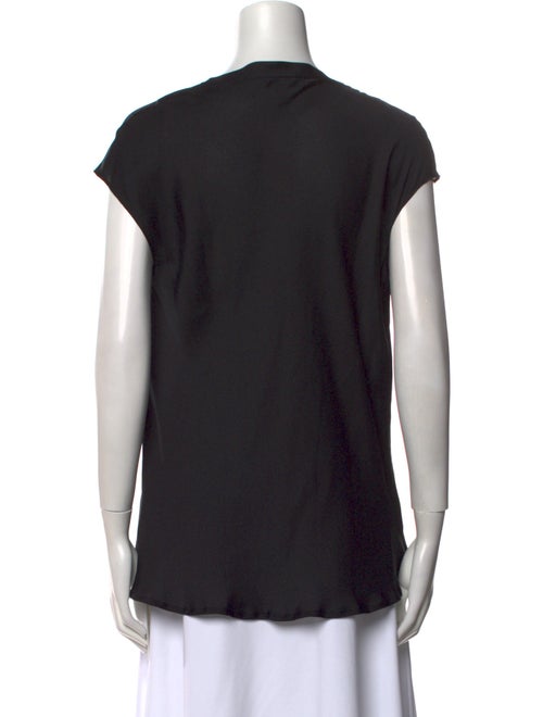 Escada Silk Cowl Neck Top