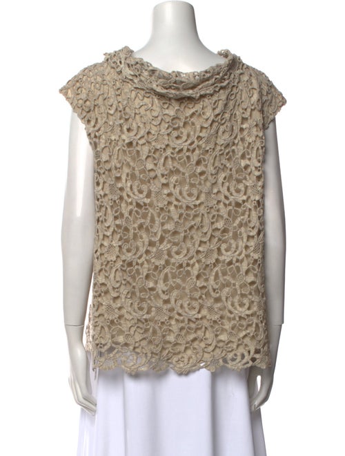 Escada Virgin Wool Cowl Neck Top