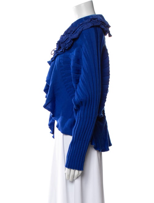 Escada Virgin Wool V-Neck Sweater