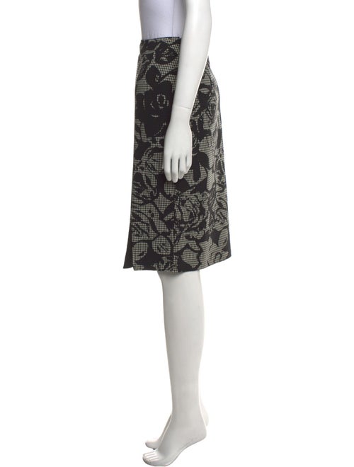 Escada Printed Knee-Length Skirt