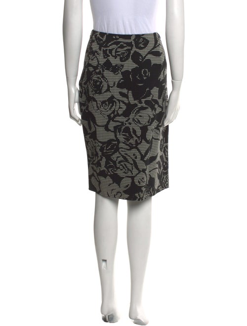 Escada Printed Knee-Length Skirt