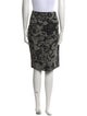 Escada Printed Knee-Length Skirt