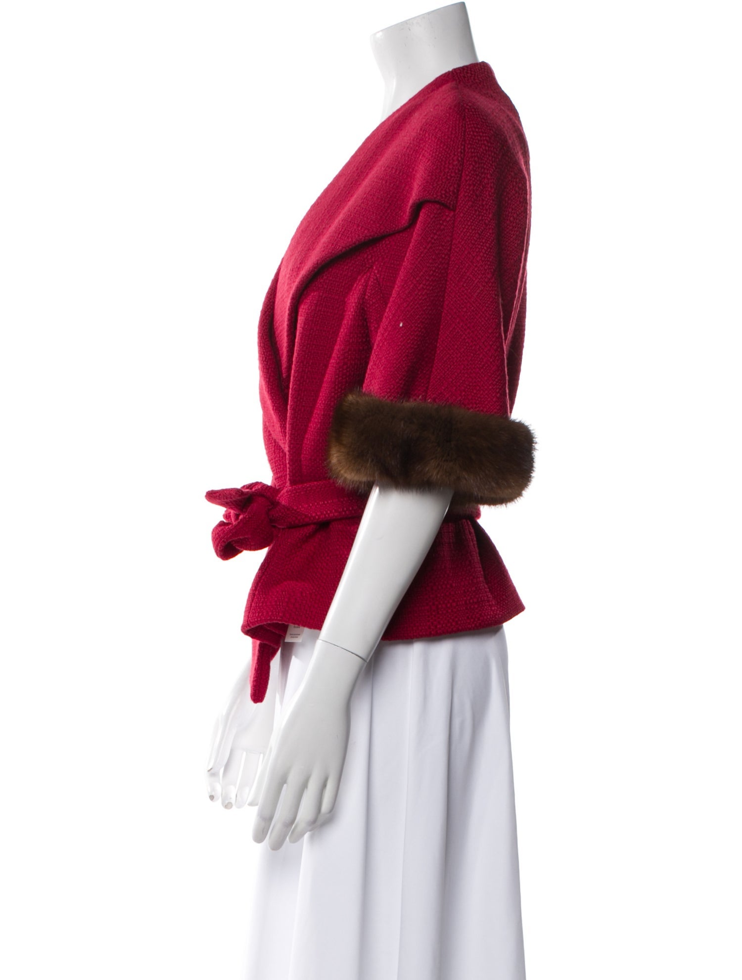 Escada Virgin Wool Fur Jacket