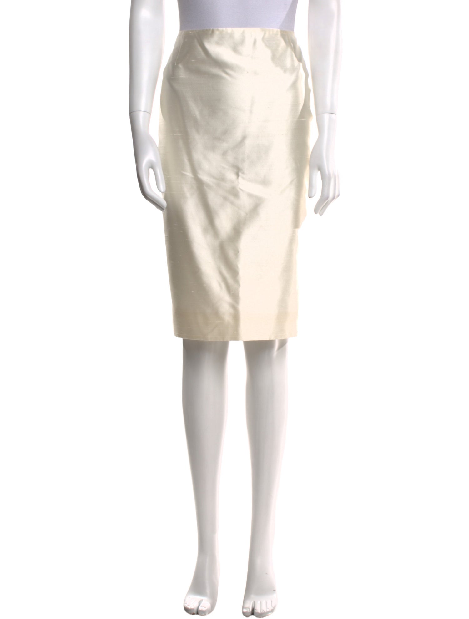 Escada Silk Knee-Length Skirt