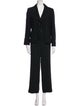Escada Wool Striped Pantsuit