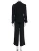 Escada Wool Striped Pantsuit