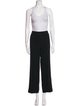 Escada Wool Striped Pantsuit
