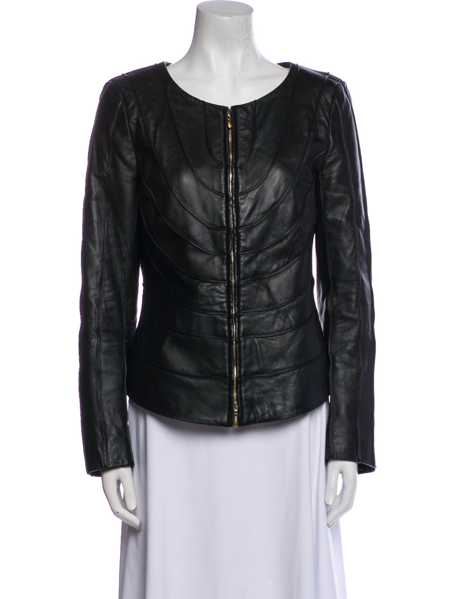 Escada Leather Coat