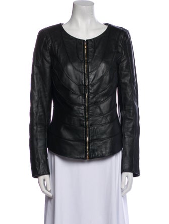 Escada Leather Coat