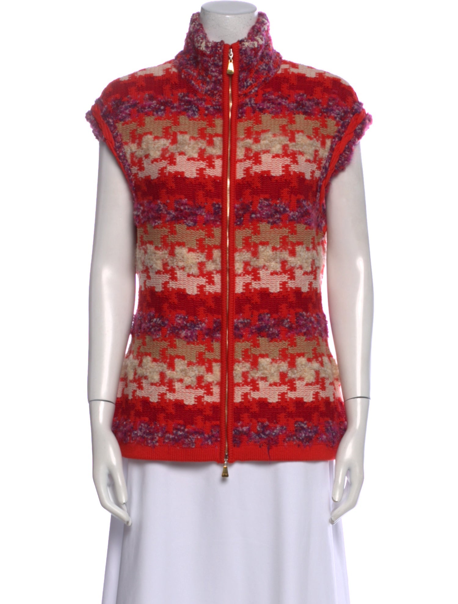 Escada Virgin Wool Striped Sweater