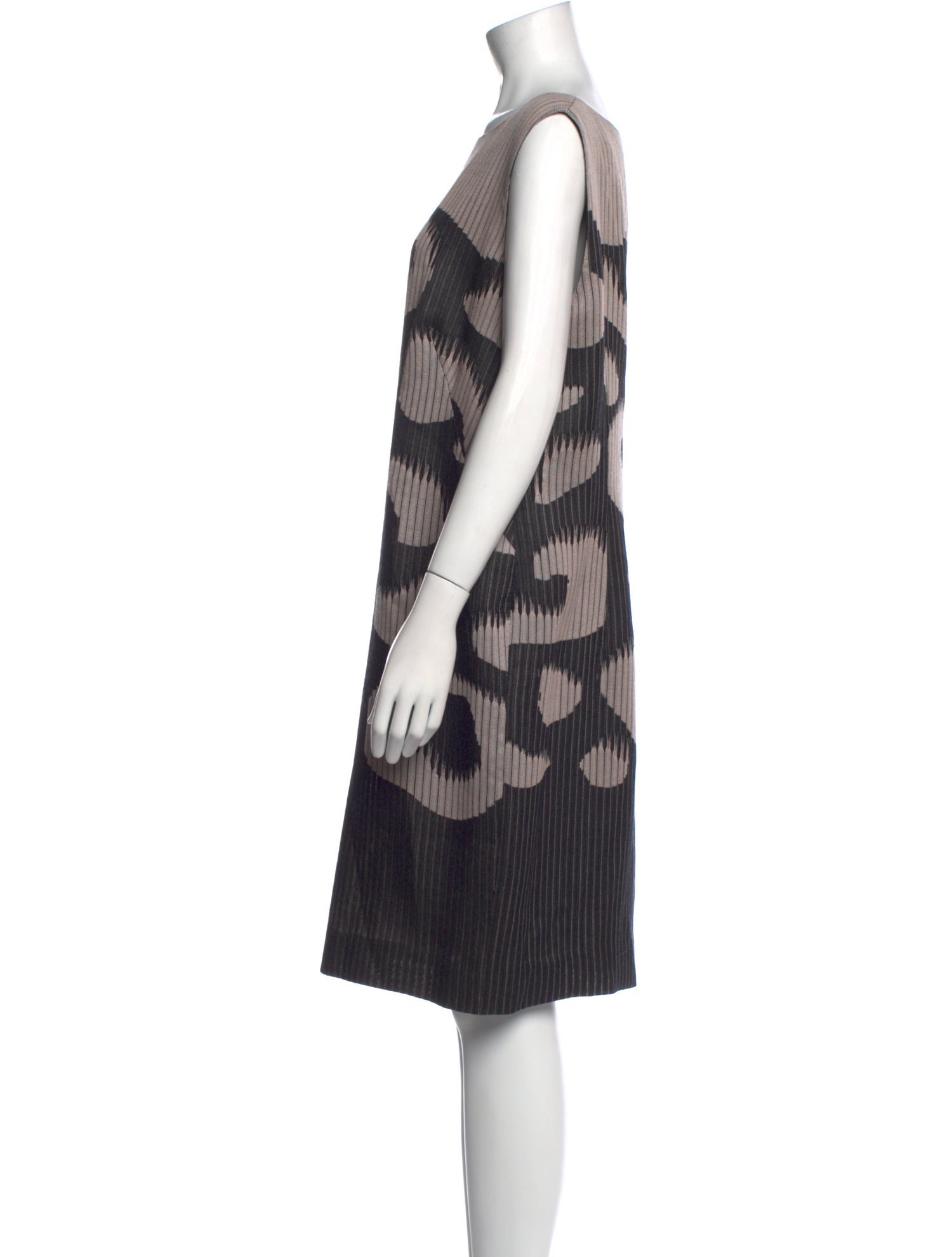 Escada Printed Knee-Length Dress