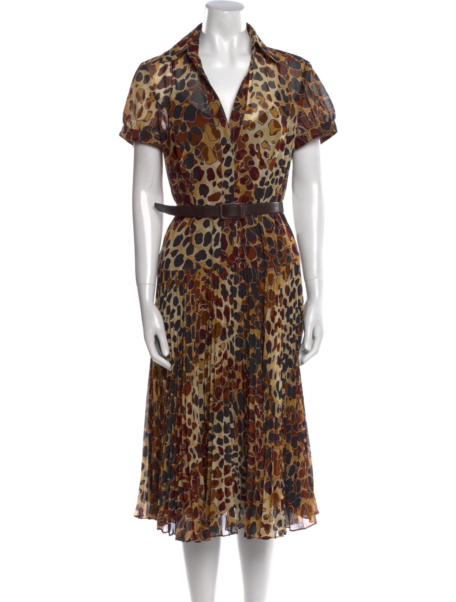 Escada Silk Midi Length Dress