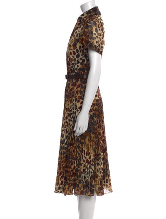 Escada Silk Midi Length Dress