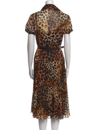 Escada Silk Midi Length Dress