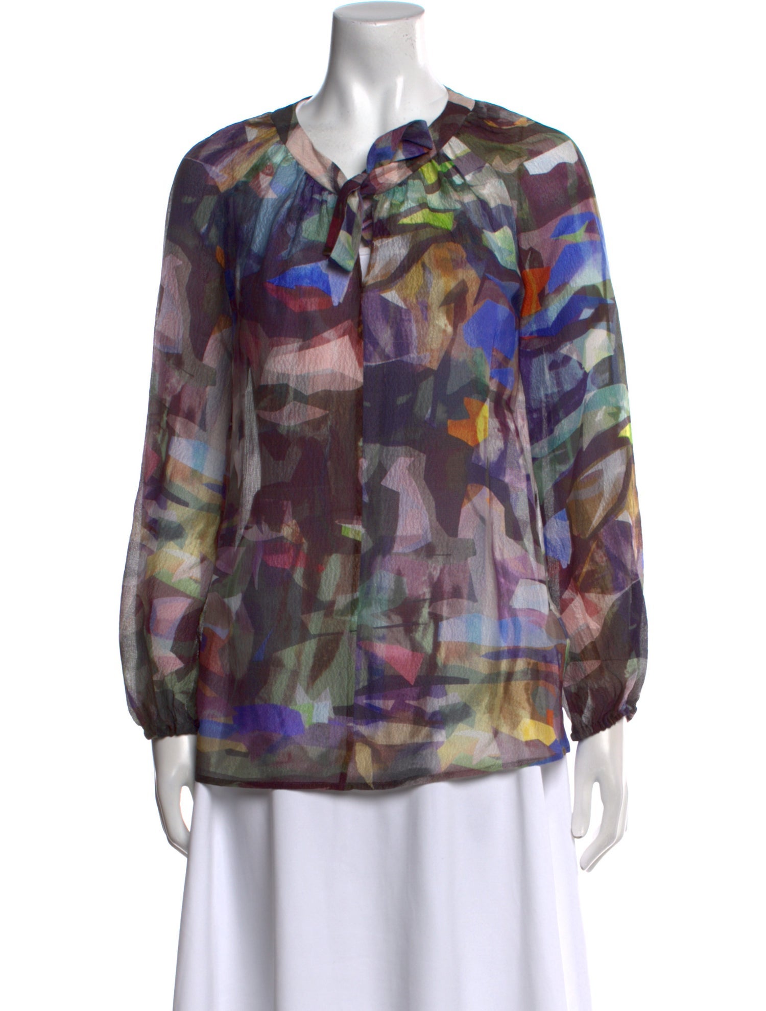 Escada Silk Printed Blouse
