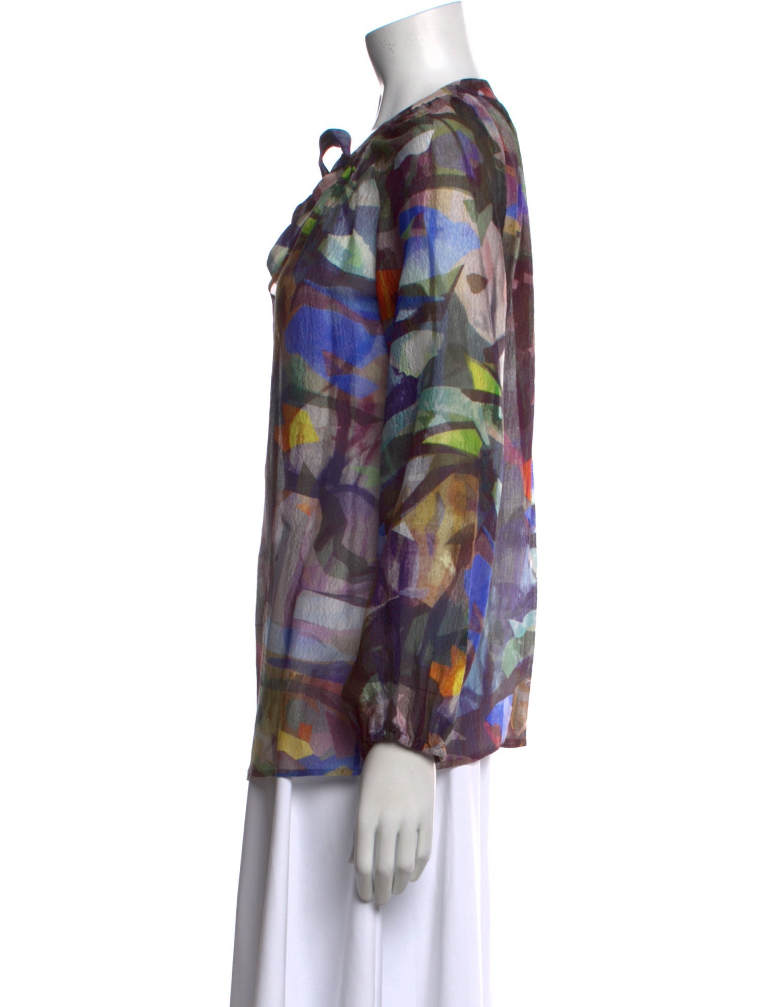 Escada Silk Printed Blouse