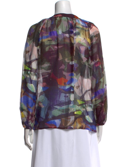 Escada Silk Printed Blouse