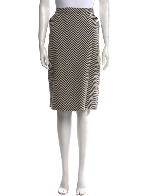 Escada Printed Knee-Length Skirt