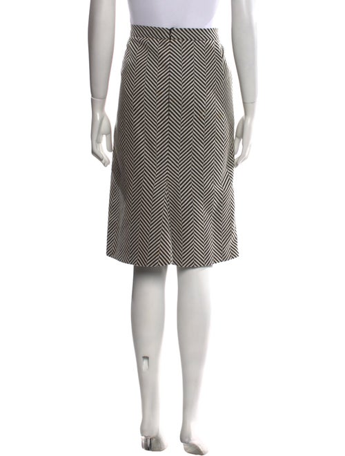 Escada Printed Knee-Length Skirt