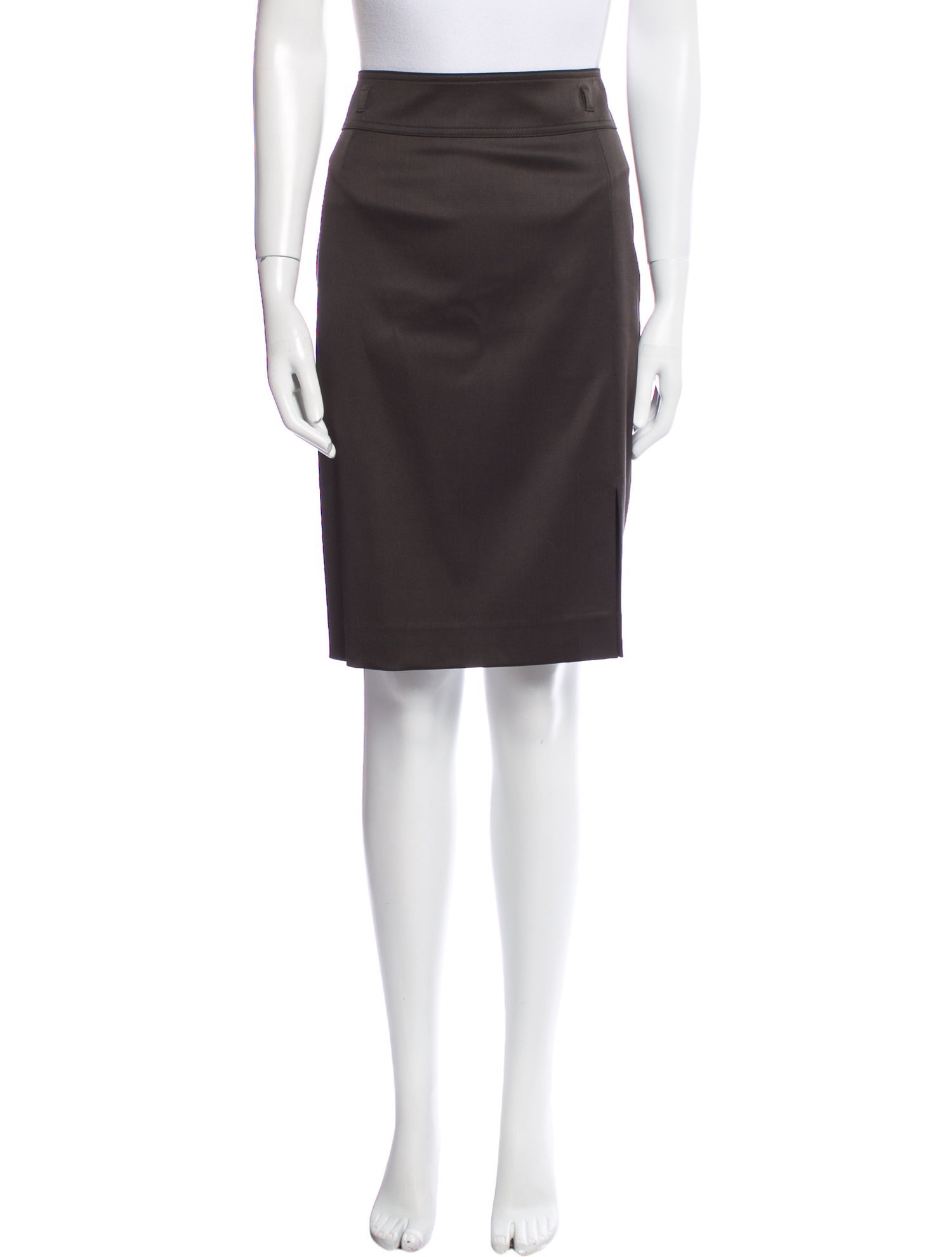 Escada Wool Knee-Length Skirt