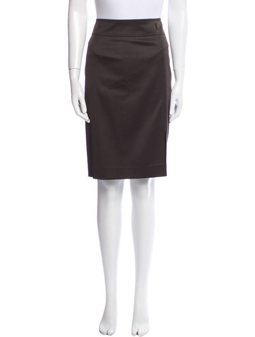 Escada Wool Knee-Length Skirt