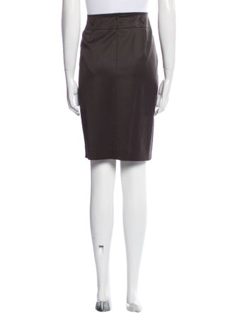 Escada Wool Knee-Length Skirt