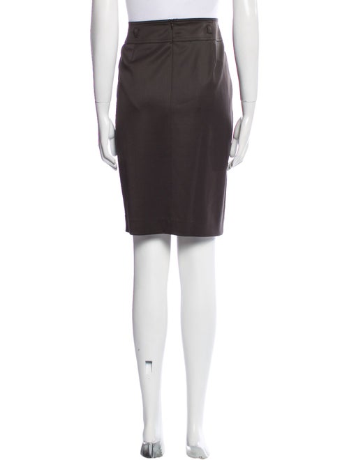 Escada Wool Knee-Length Skirt