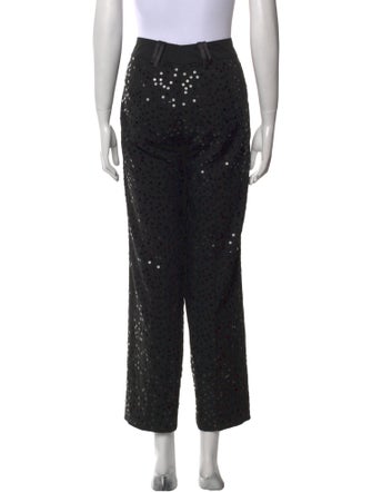 Escada Wool Straight Leg Pants