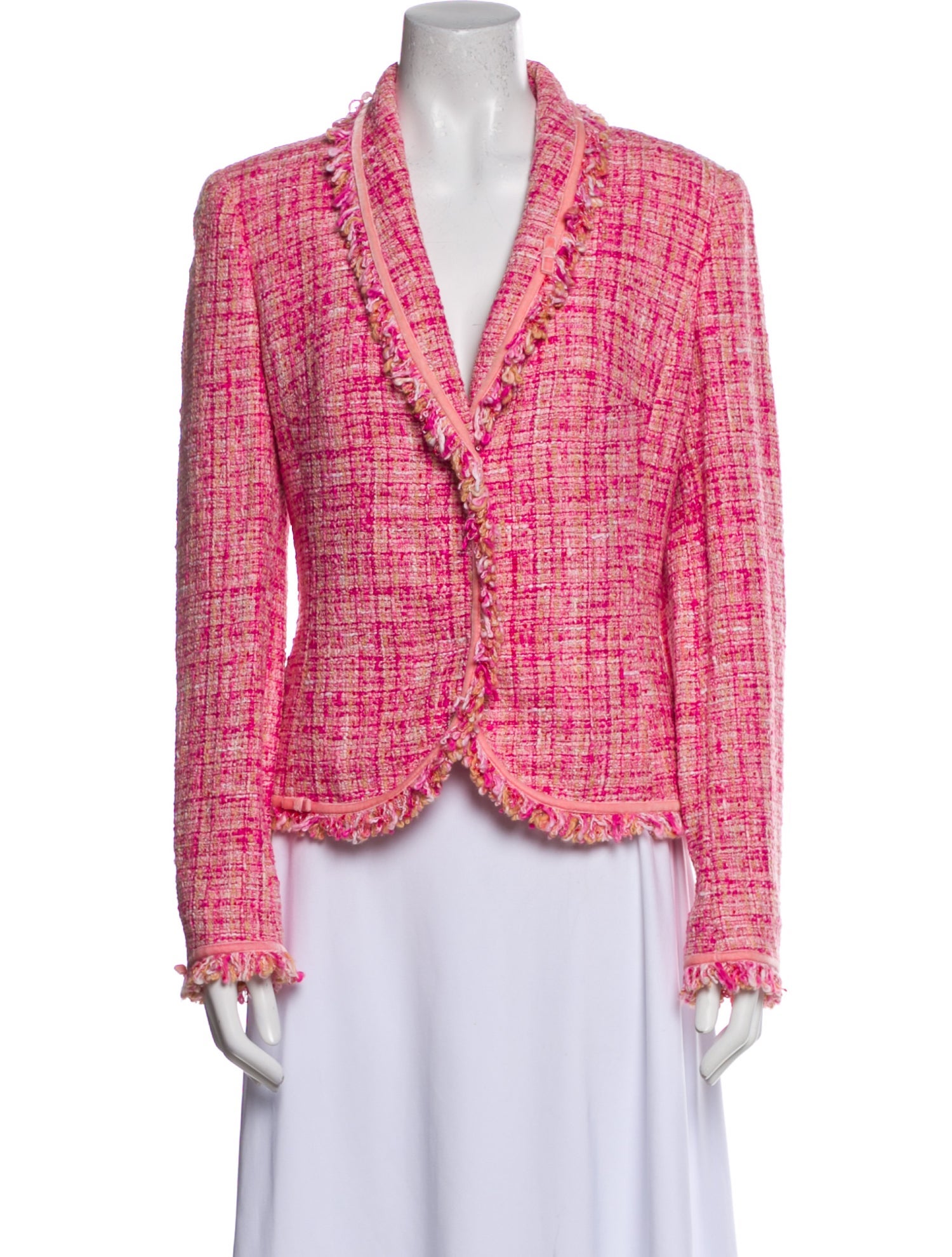 Escada Tweed Pattern Blazer