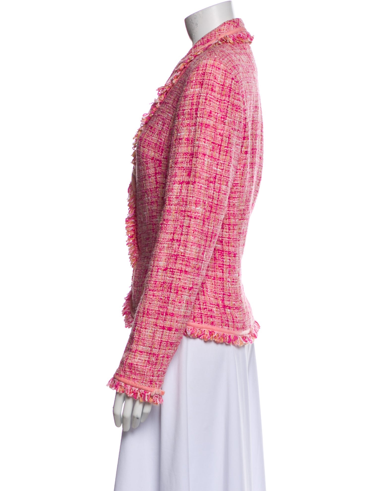 Escada Tweed Pattern Blazer