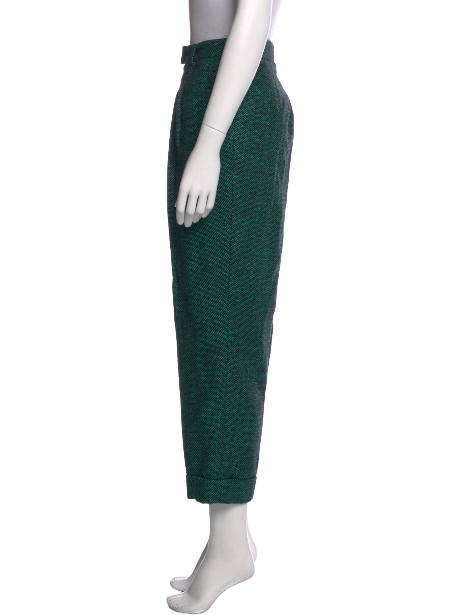 Escada Virgin Wool Wide Leg Pants