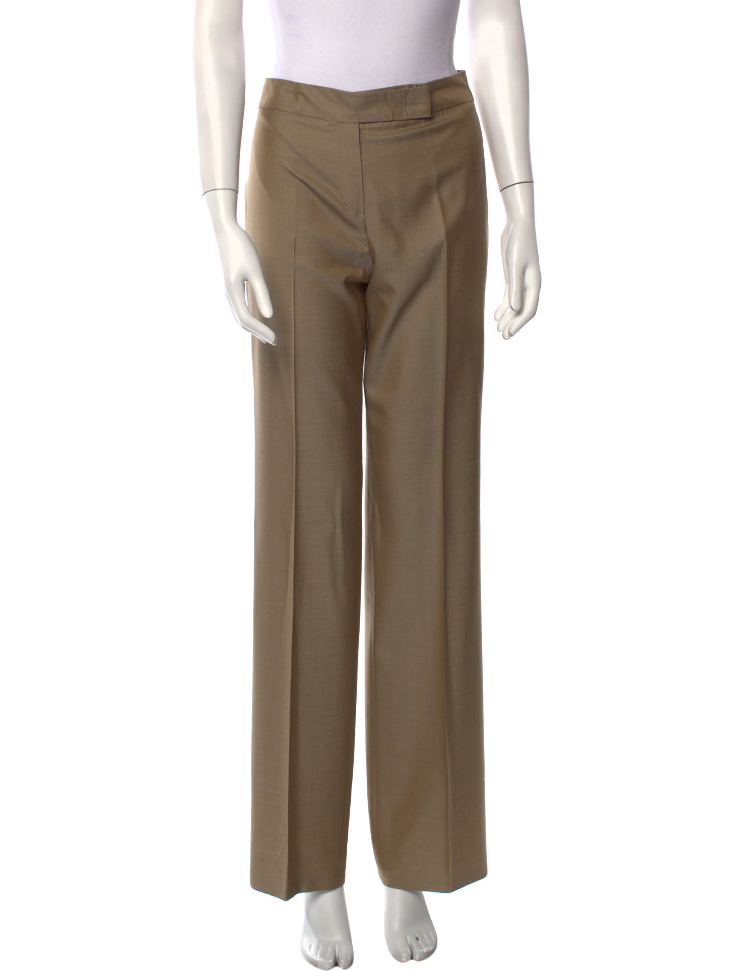 Escada Wool Straight Leg Pants