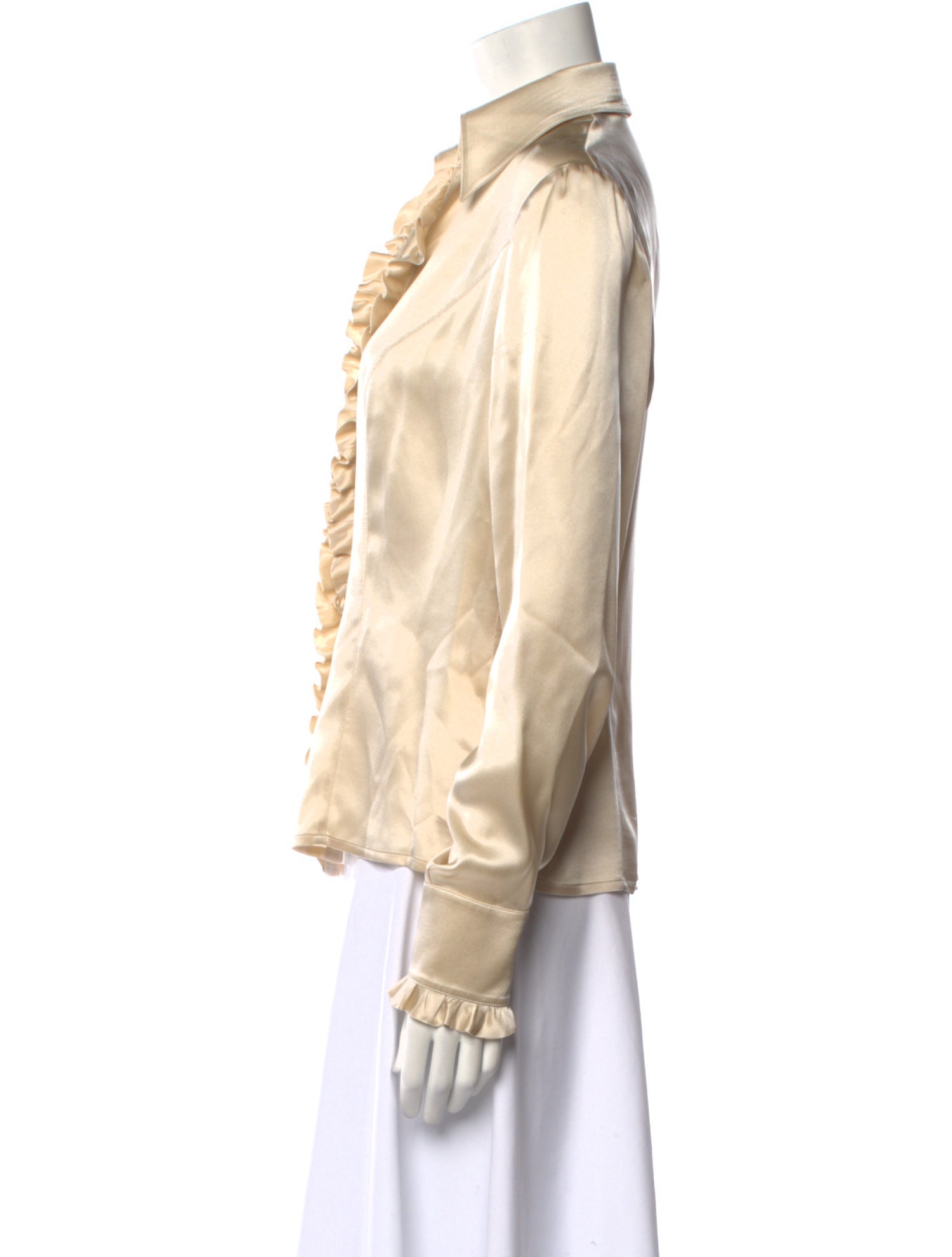 Escada Silk Long Sleeve Blouse