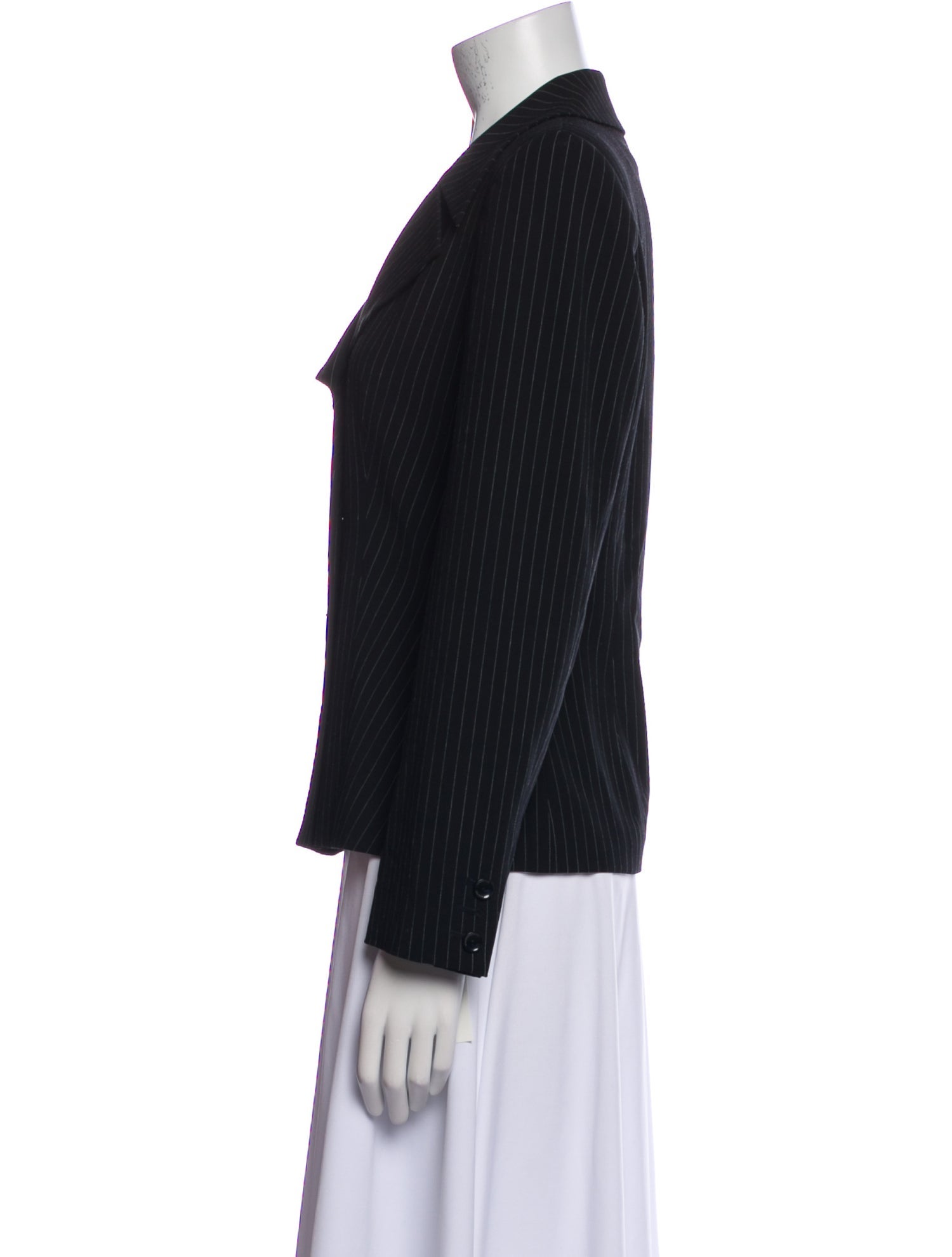 Escada Wool Striped Blazer