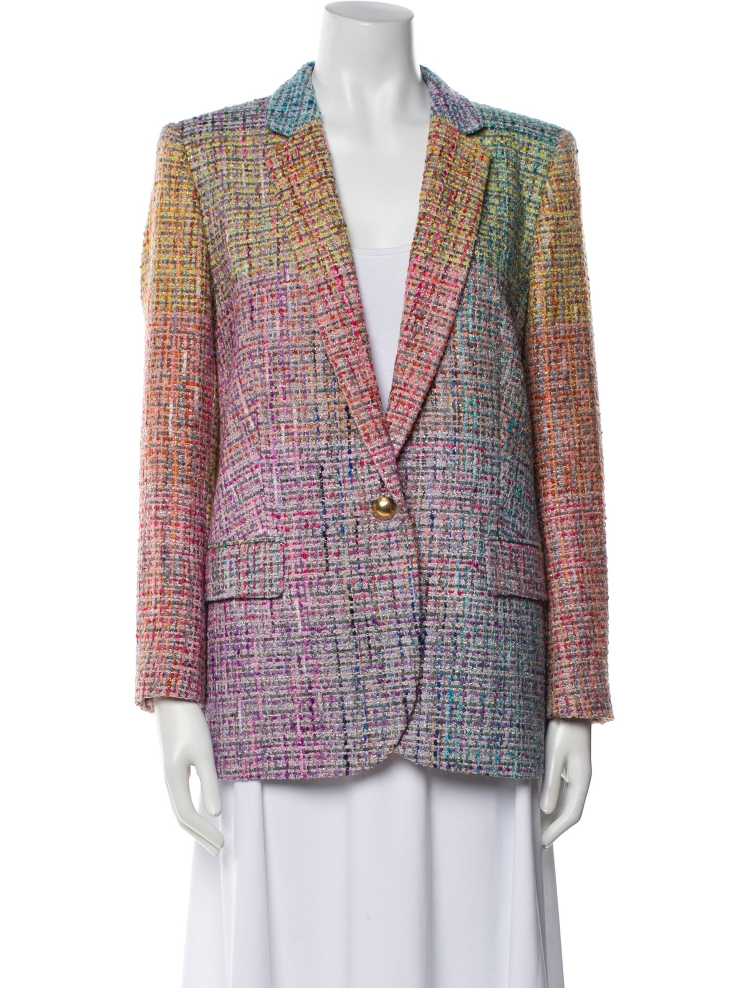 Escada Tweed Pattern Blazer